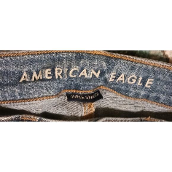 American Eagle Low-Rise Super Stretch Skinny Jeans Women’s 2 Short 25Wx27L - Picture 7 of 11